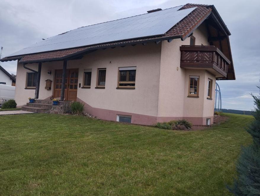 Ferienwohnung Zur Schoenen Aussicht Buchen  Εξωτερικό φωτογραφία